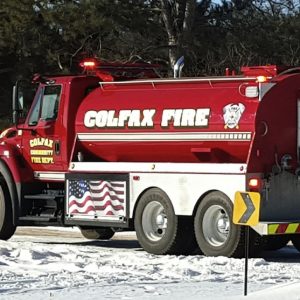 Colfax Fire Dept Tanker Truck